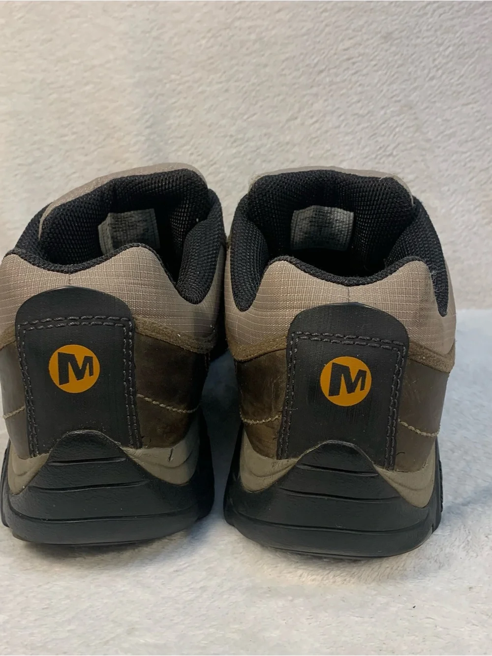 Merrell Kangaroo Performance  Lace-Up Hiking Shoes Vibram Soles Large Size 14